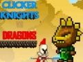ゲームクリック騎士対ドラゴンオンライン