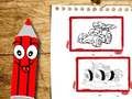 ゲーム学校に戻る車の塗り絵オンライン