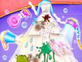 ゲームプリンセスの結婚式の掃除オンライン