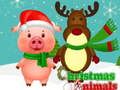 ゲームクリスマスの動物 オンライン