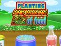 ゲーム植物の栽培と食品の調理オンライン