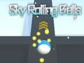 ゲーム空の転がるボールオンライン