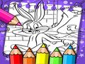 ゲームバックス・バニーの塗り絵オンライン