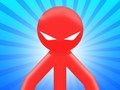 ゲーム赤いスティックマン対モンスター学校オンライン