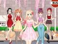 ゲームアニメ女の子のドレスアップゲームオンライン