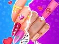 ゲームバレンタインネイルサロンオンライン