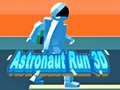 ゲーム宇宙飛行士のランニング 3Dオンライン
