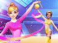 ゲーム体操ガールのドレスアップゲームオンライン