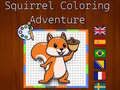 ゲームリスの塗り絵冒険オンライン