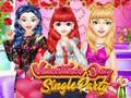 ゲームバレンタインデーのシングルパーティーオンライン