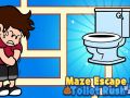 ゲーム迷路脱出トイレラッシュオンライン