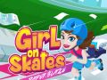 ゲームスケートをする女の子: 紙の炎オンライン