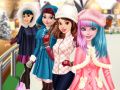 ゲームプリンセスたちがアイススケートをするオンライン