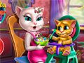 ゲームアンジェラ: 幼児の食事オンライン