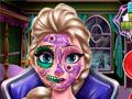 ゲームエルサの怖いハロウィンメイクオンライン