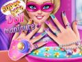 ゲームスーパーヒーロー人形のマニキュアオンライン