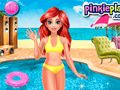 ゲーム人魚姫のプールタイムオンライン