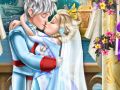 ゲーム氷の女王の結婚式のキスオンライン