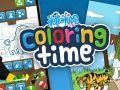 ゲームこんにちは子どもたち、塗り絵の時間オンライン