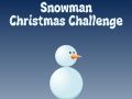ゲーム雪だるまクリスマスチャレンジオンライン