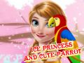 ゲームアイスプリンセスと可愛いオウムオンライン