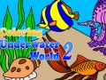 ゲーム塗り絵 水中世界 2オンライン