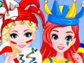 ゲームЛучшие друзья: Чемпионат мира по раскраске лицオンライン