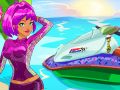 ゲーム女の子が直す：アマンダのスキージェットオンライン