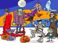 ゲームハロウィンの5つの違いを見つけてオンライン