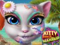 ゲーム子猫のビーチメイクオンライン