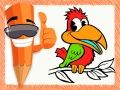ゲーム鳥の塗り絵オンライン