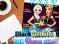 ゲームヴォーグ表紙のためのブラックファッションオンライン