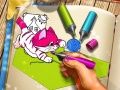 ゲームペットの塗り絵オンライン