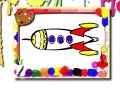 ゲームロケット塗り絵オンライン