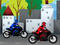 ゲームバイクレース数学加算オンライン