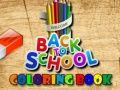 ゲーム学校に戻るぬりえ帳オンライン