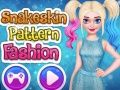 ゲームヘビ革パターンファッションオンライン