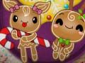 ゲームクリスマスジンジャーブレッド - 色を塗ってオンライン