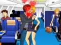 ゲーム客室乗務員のキスオンライン