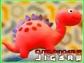 ゲームかわいい恐竜ジグソーパズルオンライン