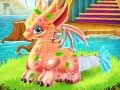 ゲームかわいいドラゴンの回復オンライン