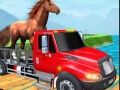 ゲーム農場動物輸送トラックオンライン