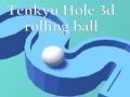 ゲーム天球ホール3D転がるボールオンライン