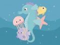 ゲーム愛らしい魚の記憶オンライン