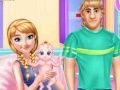 ゲーム妊娠中のアンナと赤ちゃんケアオンライン