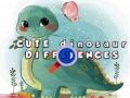 ゲームかわいい恐竜の違いオンライン