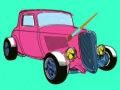 ゲームホットロッド塗り絵オンライン