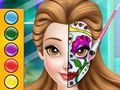 ゲームプリンセスフェイスペインティングトレンドオンライン