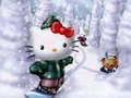 ゲームハローキティクリスマスジグソーパズルオンライン