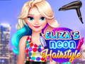 ゲームエリザのネオンヘアスタイルオンライン